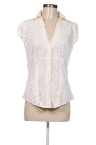 Γυναικείο πουκάμισο Mango, Μέγεθος L, Χρώμα Εκρού, Τιμή 37,42 €