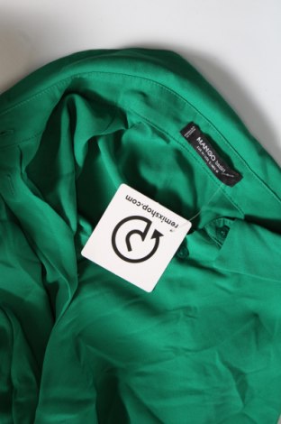 Дамска риза Mango, Размер M, Цвят Зелен, Цена 73,15 лв.
