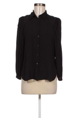 Γυναικείο πουκάμισο Mango, Μέγεθος M, Χρώμα Μαύρο, Τιμή 8,29 €