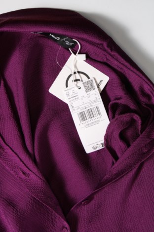 Γυναικείο πουκάμισο Mango, Μέγεθος S, Χρώμα Βιολετί, Τιμή 16,16 €