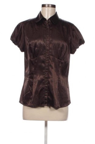Γυναικείο πουκάμισο Marks & Spencer, Μέγεθος L, Χρώμα Καφέ, Τιμή 4,14 €
