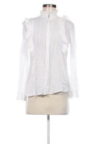 Дамска риза Massimo Dutti, Размер XS, Цвят Бял, Цена 48,00 лв.