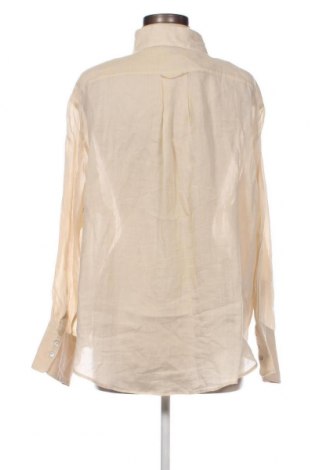 Дамска риза Massimo Dutti, Размер L, Цвят Бежов, Цена 36,80 лв.