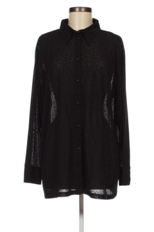 Γυναικείο πουκάμισο Meine Grosse, Μέγεθος L, Χρώμα Μαύρο, Τιμή 3,36 €