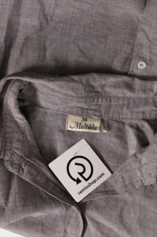 Γυναικείο πουκάμισο Multiblu, Μέγεθος M, Χρώμα Γκρί, Τιμή 15,46 €