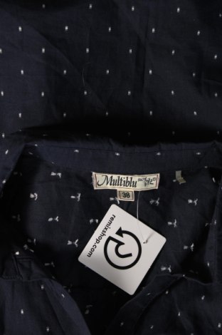 Γυναικείο πουκάμισο Multiblu, Μέγεθος M, Χρώμα Μπλέ, Τιμή 7,73 €
