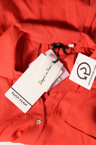 Дамска риза Naf Naf, Размер XS, Цвят Оранжев, Цена 13,09 лв.