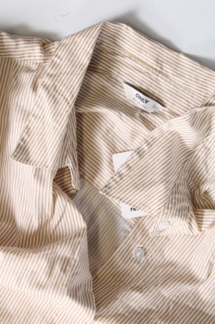 Γυναικείο πουκάμισο ONLY, Μέγεθος L, Χρώμα  Μπέζ, Τιμή 6,68 €