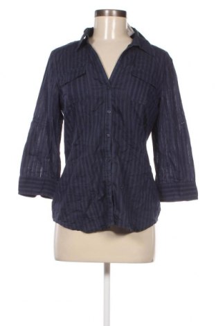 Γυναικείο πουκάμισο Opus Someday Is Today, Μέγεθος M, Χρώμα Μπλέ, Τιμή 5,26 €