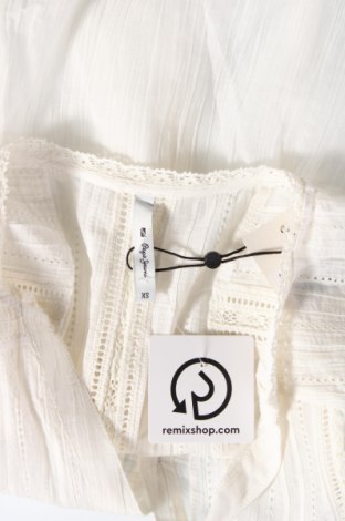 Γυναικείο πουκάμισο Pepe Jeans, Μέγεθος XS, Χρώμα Εκρού, Τιμή 27,28 €