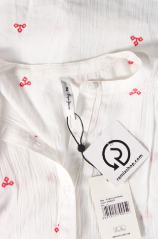 Γυναικείο πουκάμισο Pepe Jeans, Μέγεθος L, Χρώμα Λευκό, Τιμή 33,40 €