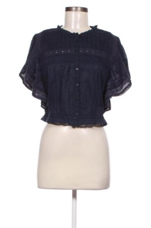 Γυναικείο πουκάμισο Pepe Jeans, Μέγεθος M, Χρώμα Μπλέ, Τιμή 21,71 €
