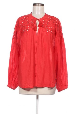 Γυναικείο πουκάμισο Pepe Jeans, Μέγεθος XL, Χρώμα Κόκκινο, Τιμή 55,67 €
