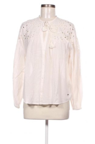 Γυναικείο πουκάμισο Pepe Jeans, Μέγεθος L, Χρώμα Λευκό, Τιμή 47,32 €