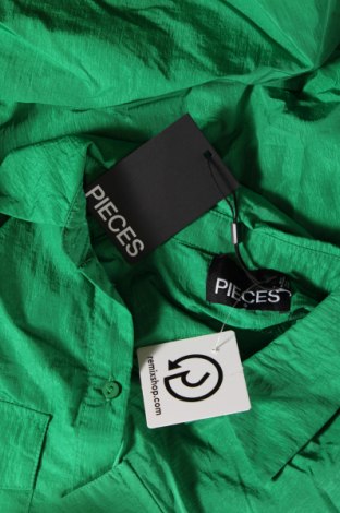Cămașă de femei Pieces, Mărime S, Culoare Verde, Preț 77,80 Lei