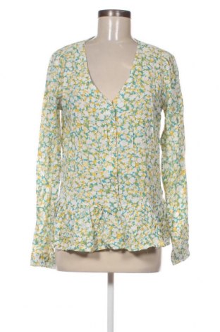 Γυναικείο πουκάμισο Pieces, Μέγεθος M, Χρώμα Πολύχρωμο, Τιμή 6,19 €
