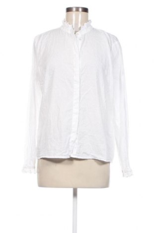 Γυναικείο πουκάμισο Pieces, Μέγεθος XL, Χρώμα Λευκό, Τιμή 10,23 €