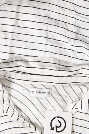 Γυναικείο πουκάμισο Pull&Bear, Μέγεθος M, Χρώμα Λευκό, Τιμή 6,91 €