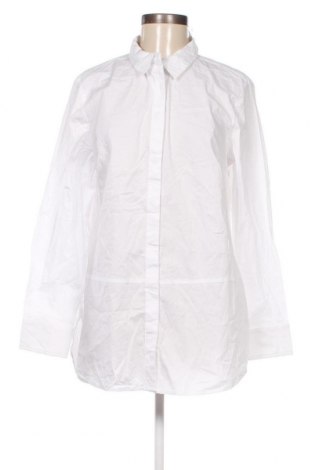 Γυναικείο πουκάμισο Pulz Jeans, Μέγεθος XL, Χρώμα Λευκό, Τιμή 17,88 €