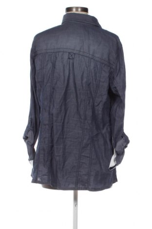 Γυναικείο πουκάμισο Q/S by S.Oliver, Μέγεθος XL, Χρώμα Μπλέ, Τιμή 17,88 €