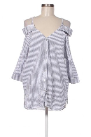 Γυναικείο πουκάμισο River Island, Μέγεθος S, Χρώμα Μπλέ, Τιμή 10,43 €