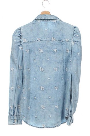 Γυναικείο πουκάμισο River Island, Μέγεθος XXS, Χρώμα Μπλέ, Τιμή 10,78 €