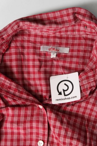 Γυναικείο πουκάμισο S.Oliver, Μέγεθος L, Χρώμα Κόκκινο, Τιμή 3,36 €