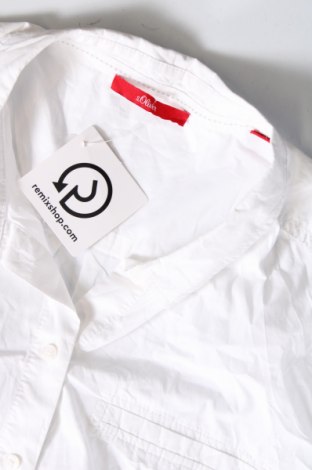 Γυναικείο πουκάμισο S.Oliver, Μέγεθος M, Χρώμα Λευκό, Τιμή 21,03 €