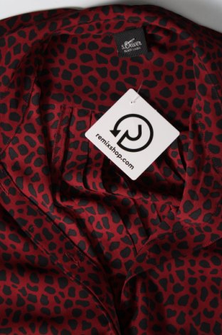 Γυναικείο πουκάμισο S.Oliver Black Label, Μέγεθος S, Χρώμα Κόκκινο, Τιμή 7,37 €