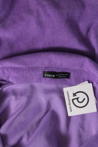 Γυναικείο πουκάμισο SHEIN, Μέγεθος L, Χρώμα Βιολετί, Τιμή 9,28 €
