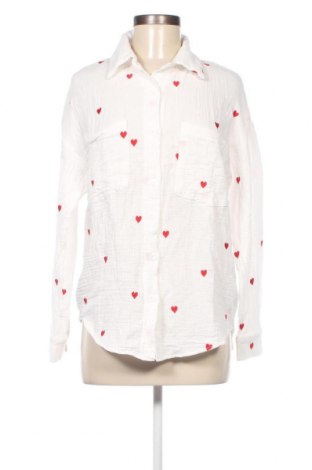 Γυναικείο πουκάμισο SHEIN, Μέγεθος XS, Χρώμα Λευκό, Τιμή 15,46 €