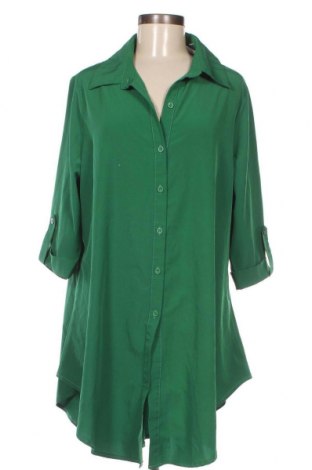 Γυναικείο πουκάμισο SHEIN, Μέγεθος XL, Χρώμα Πράσινο, Τιμή 9,28 €