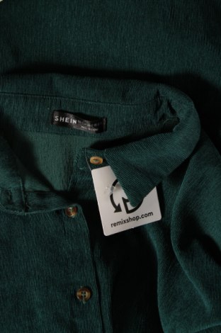 Дамска риза SHEIN, Размер L, Цвят Зелен, Цена 13,50 лв.