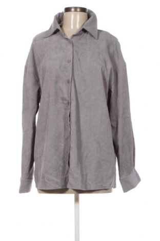 Γυναικείο πουκάμισο SHEIN, Μέγεθος M, Χρώμα Γκρί, Τιμή 3,90 €