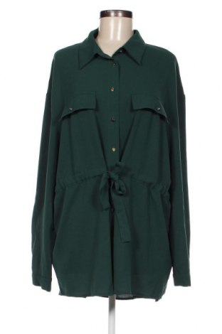 Dámska košeľa  SHEIN, Veľkosť XL, Farba Zelená, Cena  12,05 €