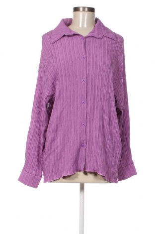 Γυναικείο πουκάμισο SHEIN, Μέγεθος S, Χρώμα Βιολετί, Τιμή 3,90 €