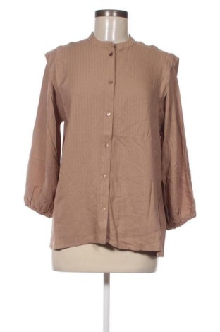 Γυναικείο πουκάμισο Saint Tropez, Μέγεθος S, Χρώμα  Μπέζ, Τιμή 7,94 €