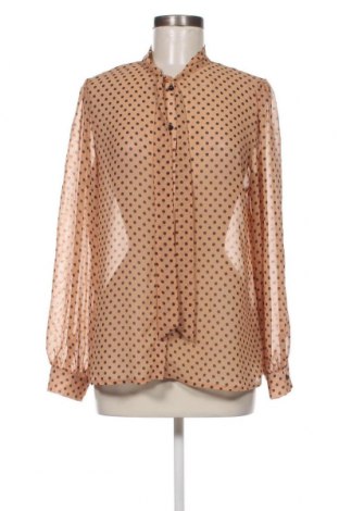 Γυναικείο πουκάμισο Simplee, Μέγεθος L, Χρώμα  Μπέζ, Τιμή 25,72 €