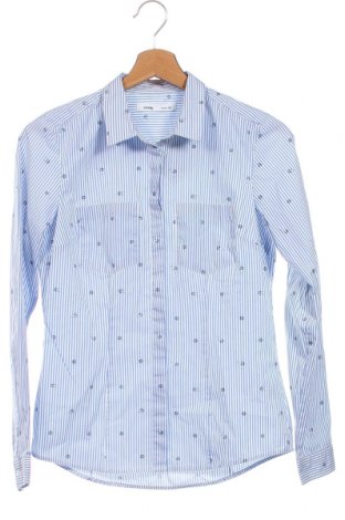 Γυναικείο πουκάμισο Sinsay, Μέγεθος XS, Χρώμα Μπλέ, Τιμή 7,02 €