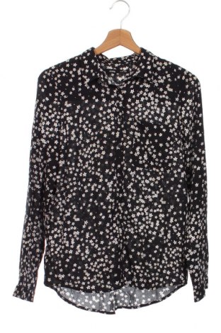 Γυναικείο πουκάμισο Sinsay, Μέγεθος XS, Χρώμα Μαύρο, Τιμή 3,80 €