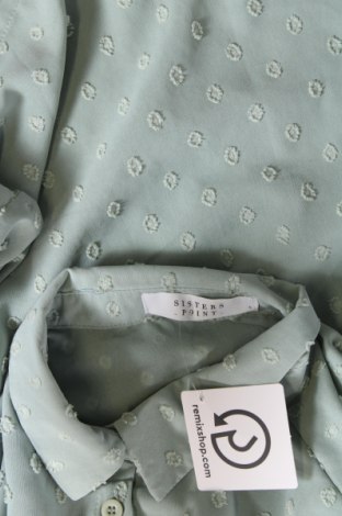 Γυναικείο πουκάμισο Sisters Point, Μέγεθος L, Χρώμα Πράσινο, Τιμή 9,88 €