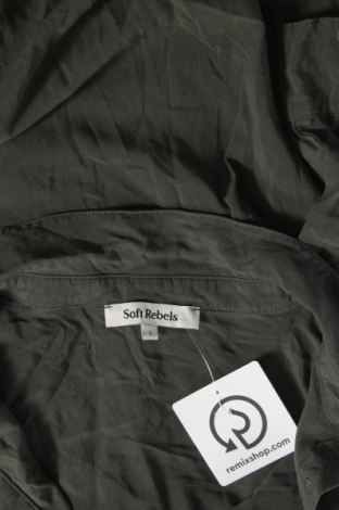 Дамска риза Soft Rebels, Размер L, Цвят Зелен, Цена 24,96 лв.