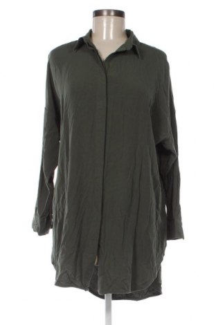 Γυναικείο πουκάμισο Soft Rebels, Μέγεθος L, Χρώμα Πράσινο, Τιμή 16,92 €