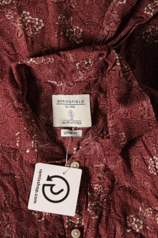 Dámska košeľa  Springfield, Veľkosť S, Farba Červená, Cena  3,86 €
