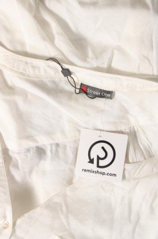 Γυναικείο πουκάμισο Street One, Μέγεθος XL, Χρώμα Λευκό, Τιμή 39,53 €
