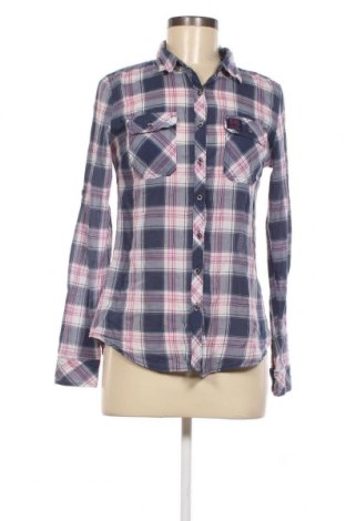 Γυναικείο πουκάμισο Superdry, Μέγεθος S, Χρώμα Πολύχρωμο, Τιμή 13,75 €