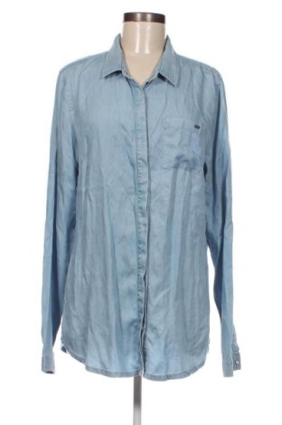 Γυναικείο πουκάμισο Superdry, Μέγεθος M, Χρώμα Μπλέ, Τιμή 31,44 €