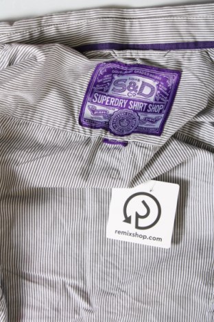 Γυναικείο πουκάμισο Superdry, Μέγεθος S, Χρώμα Γκρί, Τιμή 4,96 €