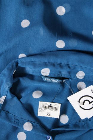 Дамска риза Terranova, Размер XL, Цвят Син, Цена 23,98 лв.