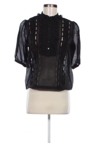 Γυναικεία μπλούζα The Kooples, Μέγεθος S, Χρώμα Μαύρο, Τιμή 38,95 €